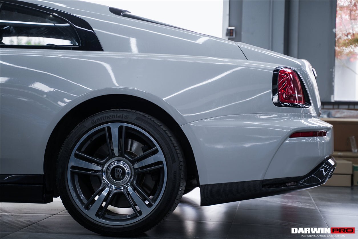 2016 - 2020 Rolls-Royce Wraith & Dawn BKSS Style Partial Carbon Fiber Rear Bumper